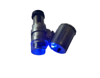 Mikroskop / Lupe 60-Fach mit LED und UV-Licht