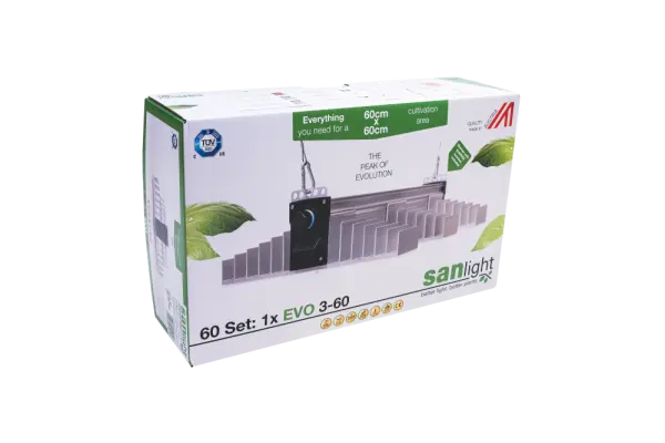 Sanlight EVO 3-60 1.5 LED Growlampe – hocheffiziente Pflanzenbeleuchtung