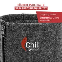 Stofftopf Premium 3 Liter Chiliwelten mit Reißverschluss