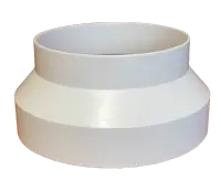 Reduzierstück, Kunststoff, ø 150 mm auf 125 mm