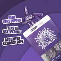 Medusafilters 50er Packung VIOLET
