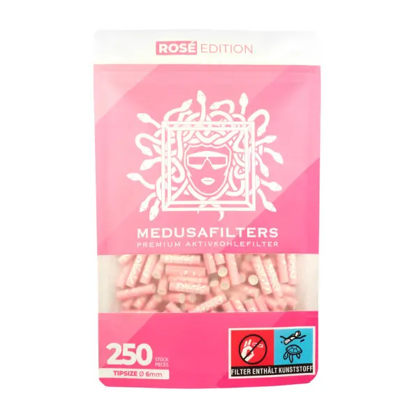 Medusafilters 250er Packung ROSÉ