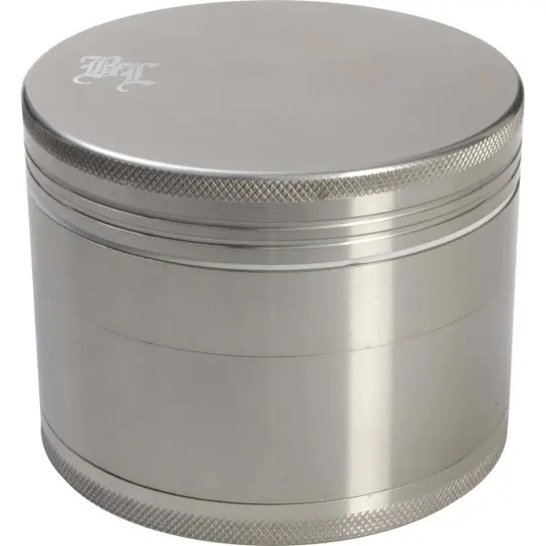 Black Leaf Alu-Grinder 4-tlg. Grau - Ø88 mm
