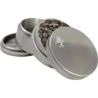 Black Leaf Alu-Grinder 4-tlg. Grau - Ø88 mm
