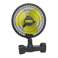 Schwenk-Ventilator - Ø20cm mit Stangenclip -...