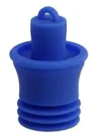 Mundstückstopfen aus Silikon 34–45mm für Bong