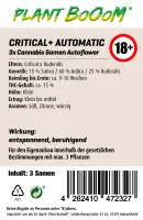 Dichte Plant BoOoM Critical + Automatic-Buds mit...