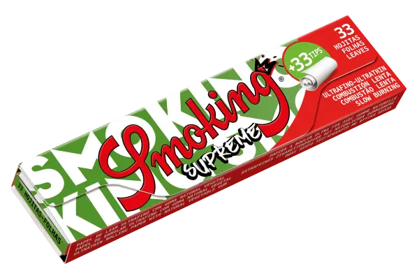 Smoking Supreme King Size 33er Papers + Tips