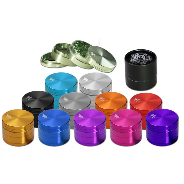 Black Leaf Aluminium Grinder 4-tlg. Ø50mm