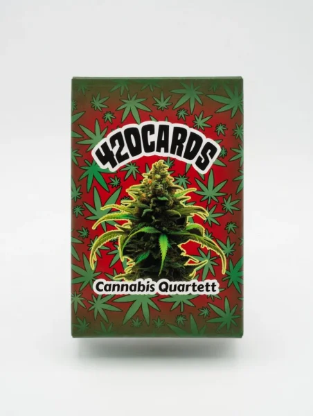 420Cards Starterset - Cannabis Quartett mit 36 Karten