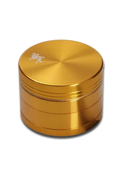 Black Leaf Aluminium Grinder 4-tlg. Ø50mm - Gold