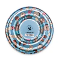 FIRE-FLOW - Metal Coffeeshop Ashtray | ⌀160 mm Dick Pattern