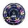 FIRE-FLOW - Metal Coffeeshop Ashtray | ⌀160 mm Leaves #37
