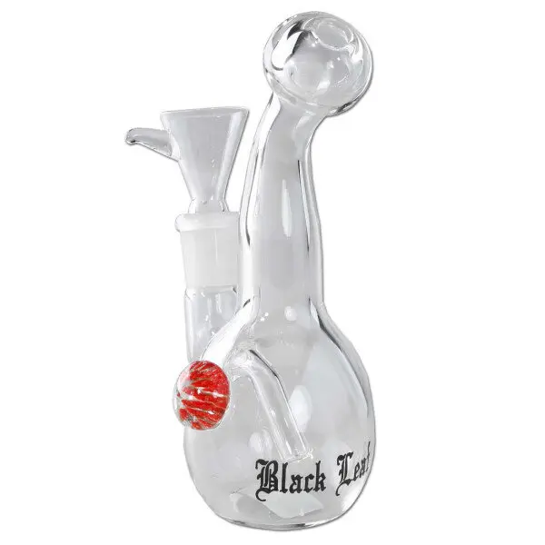 Black Leaf Glasbong für Kräuter & Öl | Rot NS14