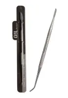 Black Leaf Oil Edelstahl-Dabber - doppelseitig, 170 mm