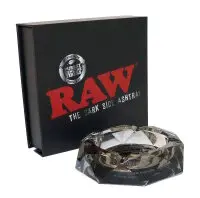 RAW Darkside Glass Ashtray | Aschenbecher