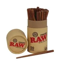 RAW Wooden Pokers 113mm | Holz-Stopfhilfe