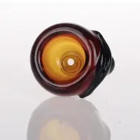 Glaskopf Das Auge - Bongkopf Amber NS 19