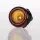 Glaskopf Das Auge - Bongkopf Amber NS 19