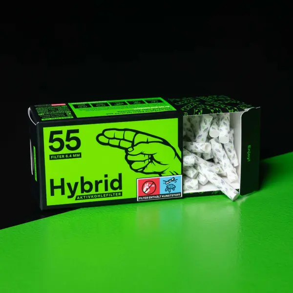 Hybrid Supreme Filters 55er Box | weiß