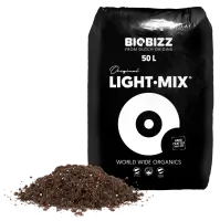BioBizz Light-Mix mit Perlite | Leichte Bio-Erde für die Anzucht & Grow