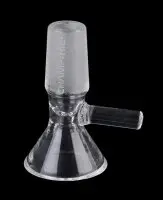 Champ High Glaskopf konisch mit Halter - Flutschkopf NS 14