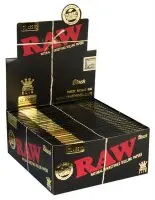 RAW KS Papers Black Connoiseur | 32 King Size Blättchen