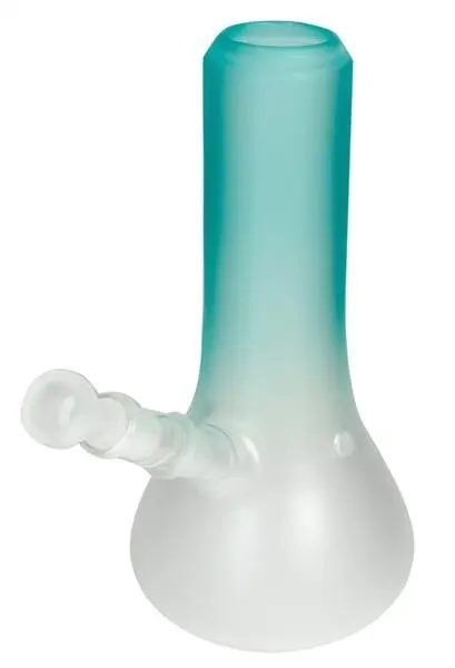 Glas-Bong Ziggi Jackson "DAISY CUTTER" | 26cm, ø 60mm, NS18,8 | Hellblau