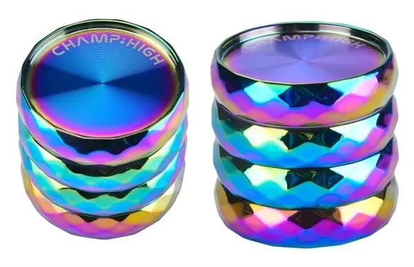 CNC Aluminium Grinder - DIAMOND RAINBOW | ø 42mm, 4-teilig