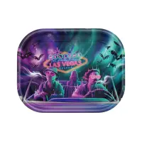 V-Syndicate Metal Rolling Tray | 18 x 14 cm | Bat Country
