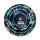 FIRE-FLOW - Metal Coffeeshop Ashtray | ⌀160 mm Leaves #35