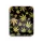 FIRE-FLOW™ Metal Rolling Tray Big - Leaves Gold - 340x280mm
