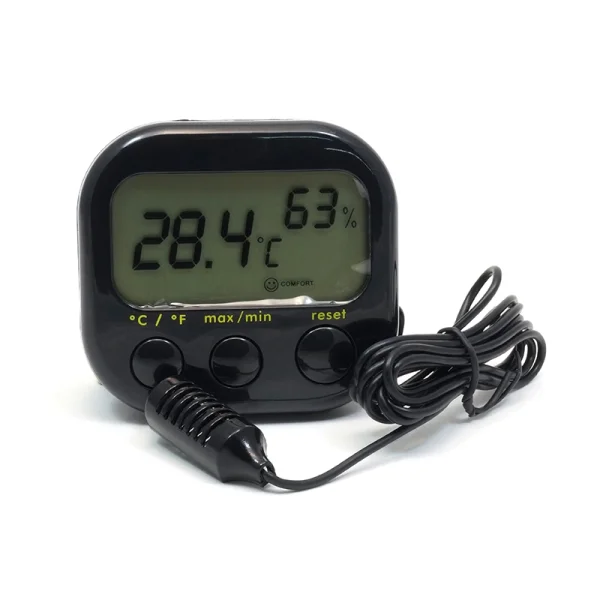 Hygro-Thermometer Digital mit Fühler - Mammoth