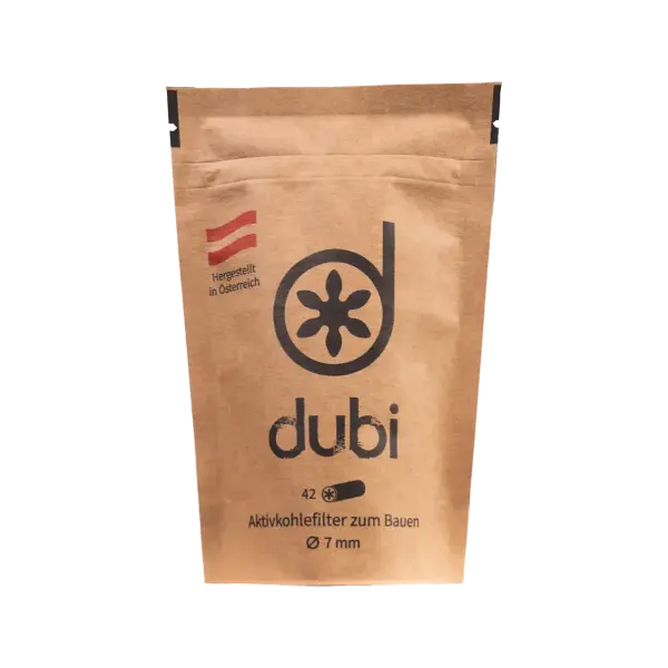 dubi Aktivkohlefilter Ø7mm | 42 Stück