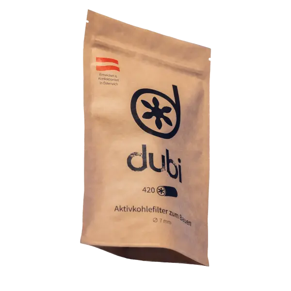 dubi Aktivkohlefilter Ø7mm | 420 Stück