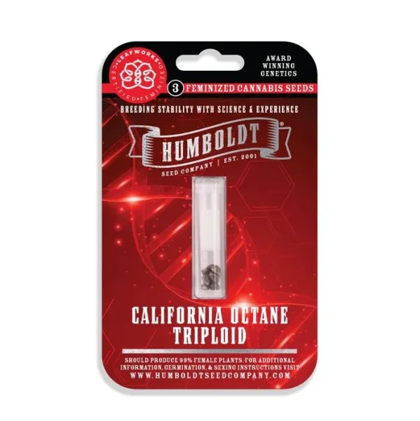 Humboldt Seed Company - California Octane Triploid - 3 Stk feminisiert