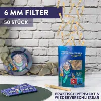 GRANNYS Weed Deluxe Aktivkohlefilter ø 6mm | 50er
