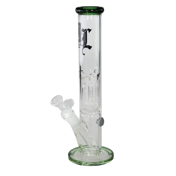 Black Leaf Icebong 30 cm mit 4-Arm Perkolator – Grün