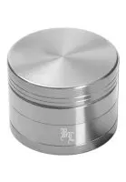 Black Leaf Aluminium Grinder 4-tlg. Ø40mm  - Silber