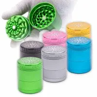 Black Leaf CNC Flower Grinder 5-tlg. Mini | Ø50mm...
