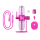 Stündenglass Gravity Hookah - Bong - Pink