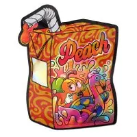 Mylar Bag - Zip-Beutel | Peach