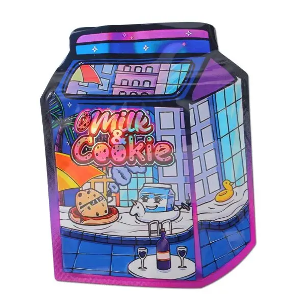 Mylar Bag - Zip-Beutel | Milk & Cookie