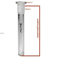 Black Leaf Schlitzdiffusorchillum - NS19 auf NS14