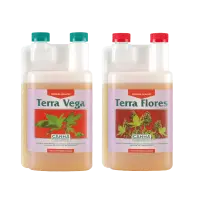 CANNA Terra Düngerset Basis – Terra Vega & Terra Flores 2L Set