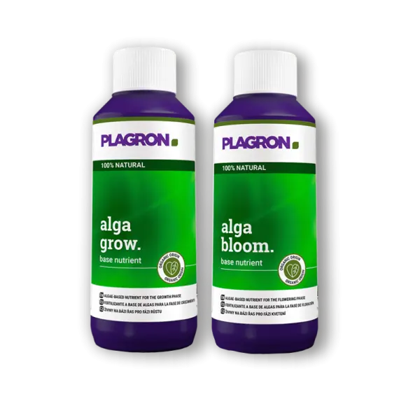 Plagron Alga Düngerset Basis – Alga Grow & Alga Bloom 200ml Set