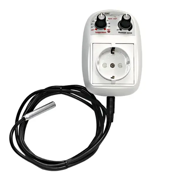 GSE Temperatur- und Drehzahlregler 5A – Lüftungsregler mit Thermostat