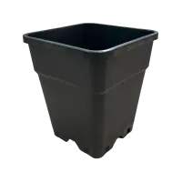 Pflanzentopf Vierkanttopf schwarz – 0,5L bis 30L