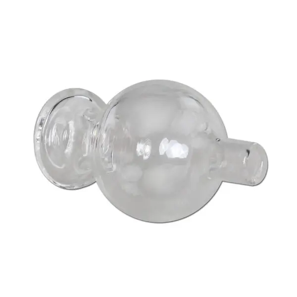 Carb Cap Bubble Klar – Dabbing Zubehör aus Borosilikatglas | ø27mm, mit Loch