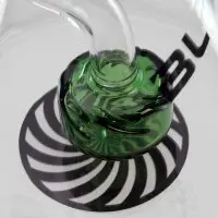 BLAZE Kräuterbong inkl. Banger – 2in1 Glasbong...